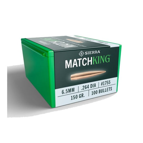 Sierra Bullets - 6.5mm 150 GR HPBT/CN MatchKing - 100 Count — view 2