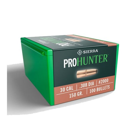 Sierra Bullets - 30 CAL 150 GR FN Pro-Hunter - 100 Count — view 2