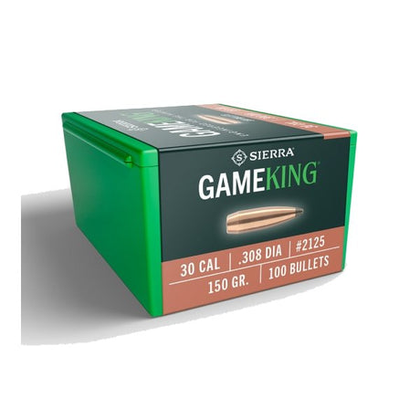 Sierra Bullets - 30 CAL 150 GR SBT GameKing (SGK) - 100 Count — view 2