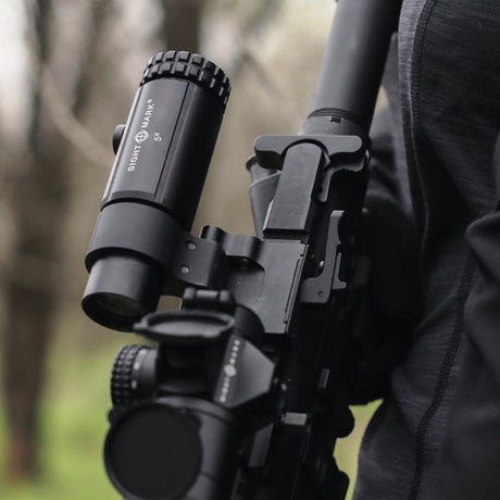 Sightmark - T-5 Magnifier 5X with LQD Flip to Side Mount