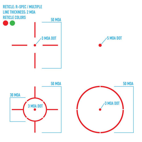 Sightmark - Ultra Shot R-Spec Reflex Sight - Dark Earth