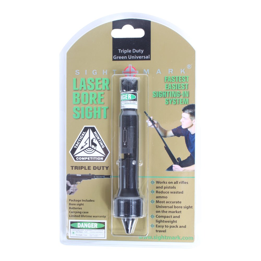 Sightmark - Triple Duty Universal Boresight with Green Laser