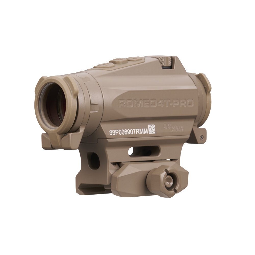 Sig Sauer - ROMEO4T-PRO 1x20MM Red Dot Sight - FDE
