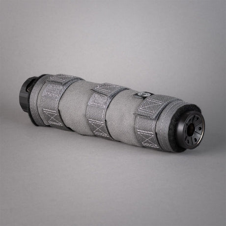 SilencerCo - High Temp Suppressor Cover, Gray, 6 Inches