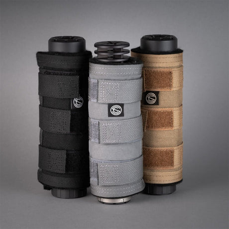 SilencerCo - High Temp Suppressor Cover, Gray, 6 Inches — view 3