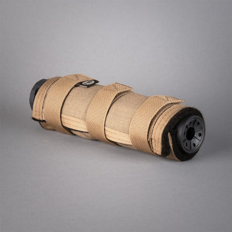 SilencerCo - High Temp Suppressor Cover, FDE, 6 Inches