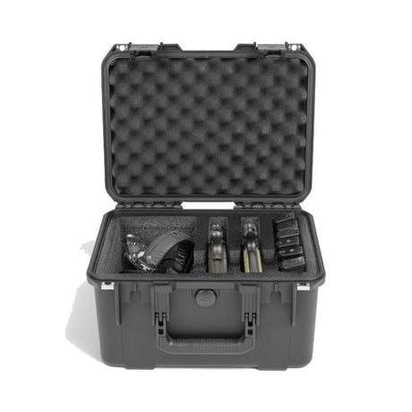 SKB Sports - iSeries 1510-9 2-Handgun Case - Black — view 2