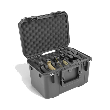 SKB Sports - iSeries 1610-10 Four Handgun Case - Black
