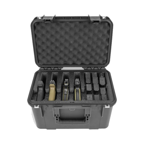 SKB Sports - iSeries 1610-10 Four Handgun Case - Black — view 4