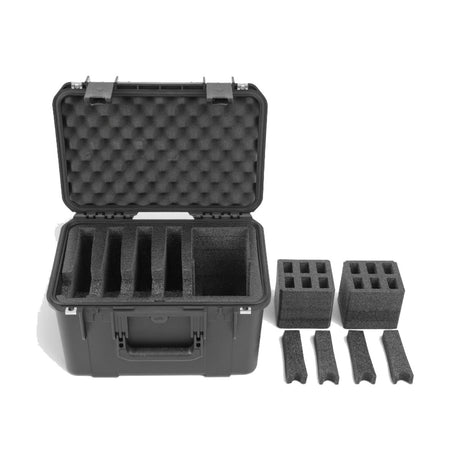 SKB Sports - iSeries 1610-10 Four Handgun Case - Black — view 5