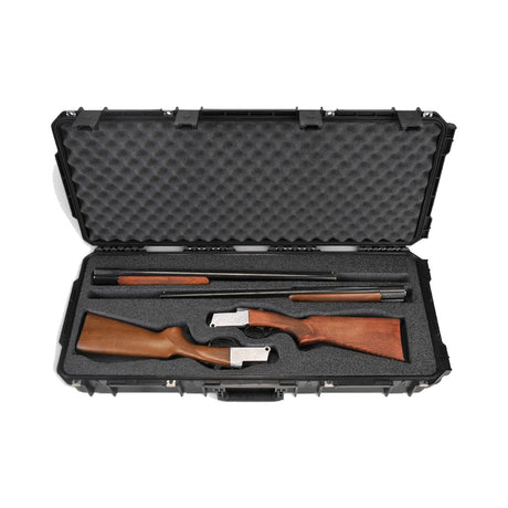 SKB Sports - iSeries 3614-6 Double Breakdown Shotgun Case - Black — view 4