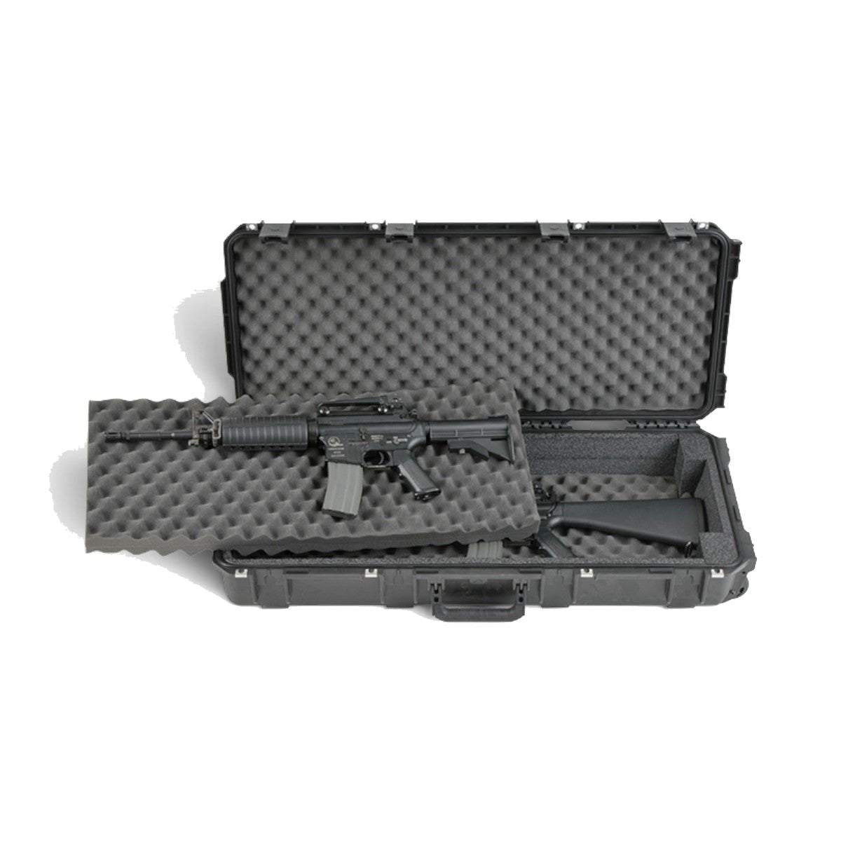 SKB Sports - iSeries 3614-6 Double M4/Short Rifle Case - Black — view 2