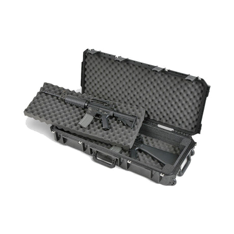 SKB Sports - iSeries 3614-6 Double M4/Short Rifle Case - Black — view 3