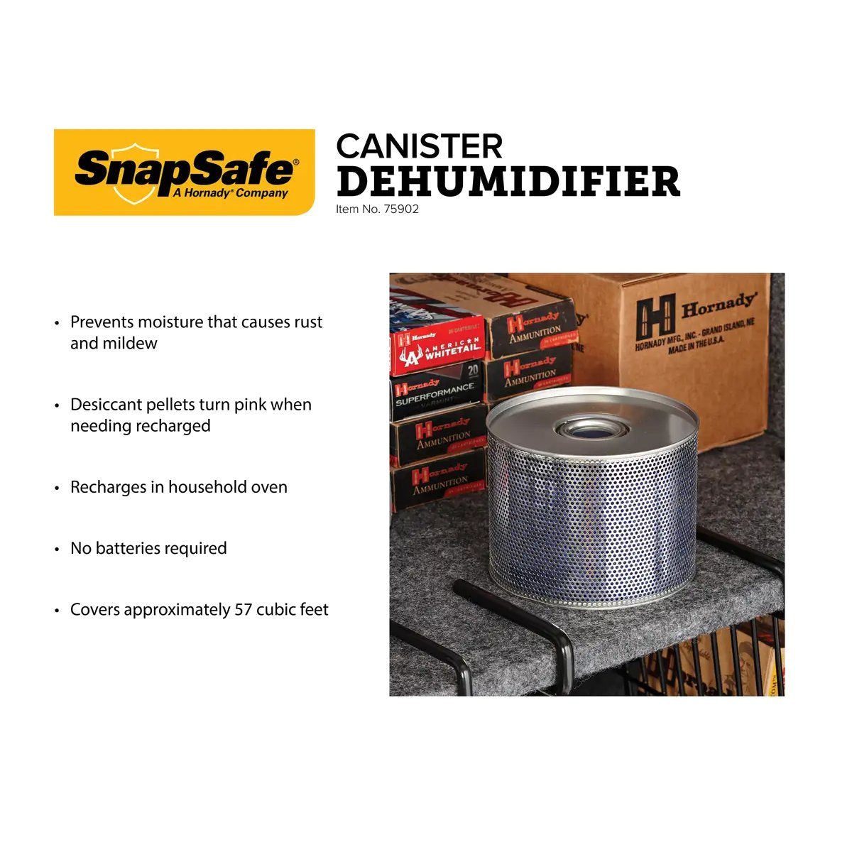 SnapSafe - Canister Dehumidifier for Gun Safes — view 3