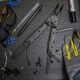 SOG - PowerAssist Multi-Tool - Black with Nylon Pouch, Dual S.A.T. Blades and Heavy-Duty Construction