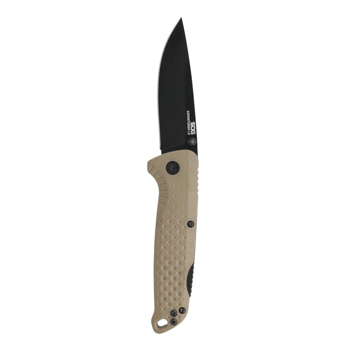 SOG Knives - Adventurer LB Folding Knife - FDE + Black