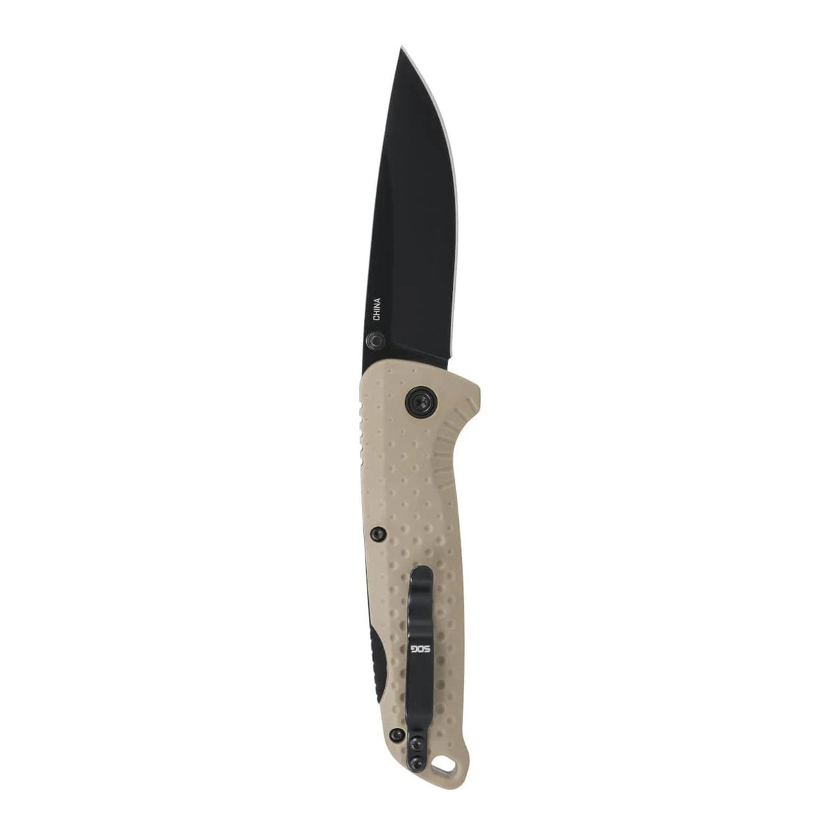 SOG Knives - Adventurer LB Folding Knife - FDE + Black