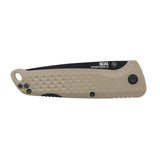 SOG Knives - Adventurer LB Folding Knife - FDE + Black