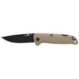 SOG Knives - Adventurer LB Folding Knife - FDE + Black