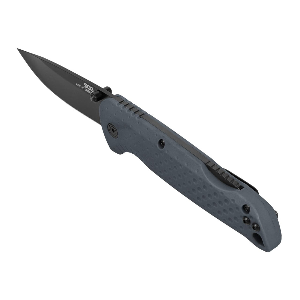 SOG Knives - Adventurer LB Folding Knife - Gray/Black