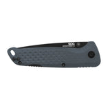 SOG Knives - Adventurer LB Folding Knife - Gray/Black