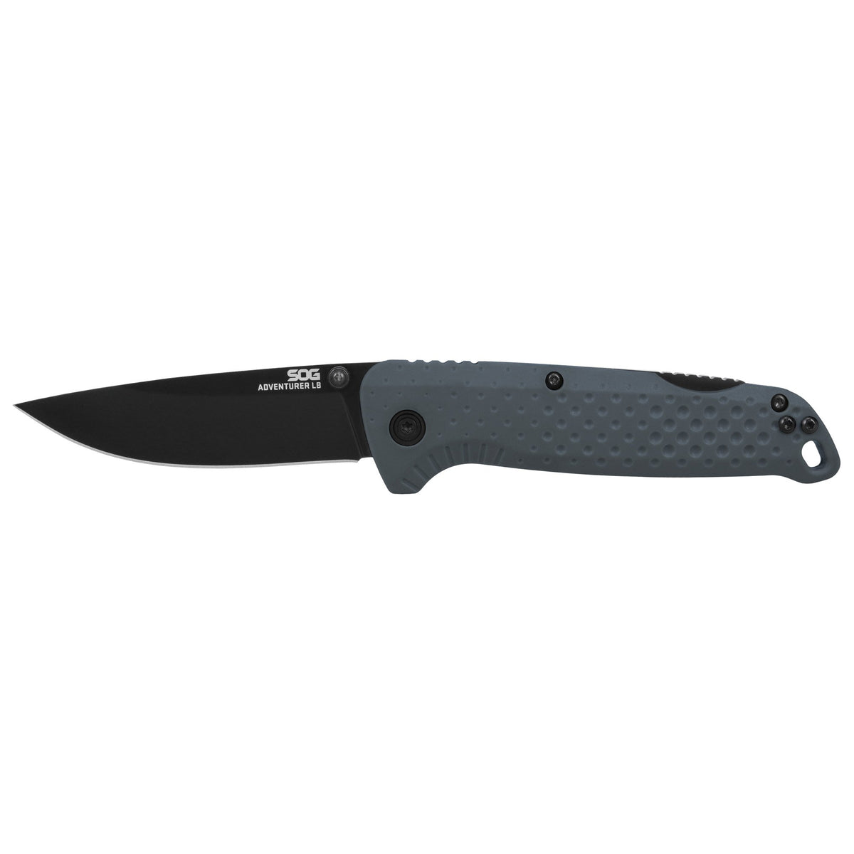 SOG Knives - Adventurer LB Folding Knife - Gray/Black