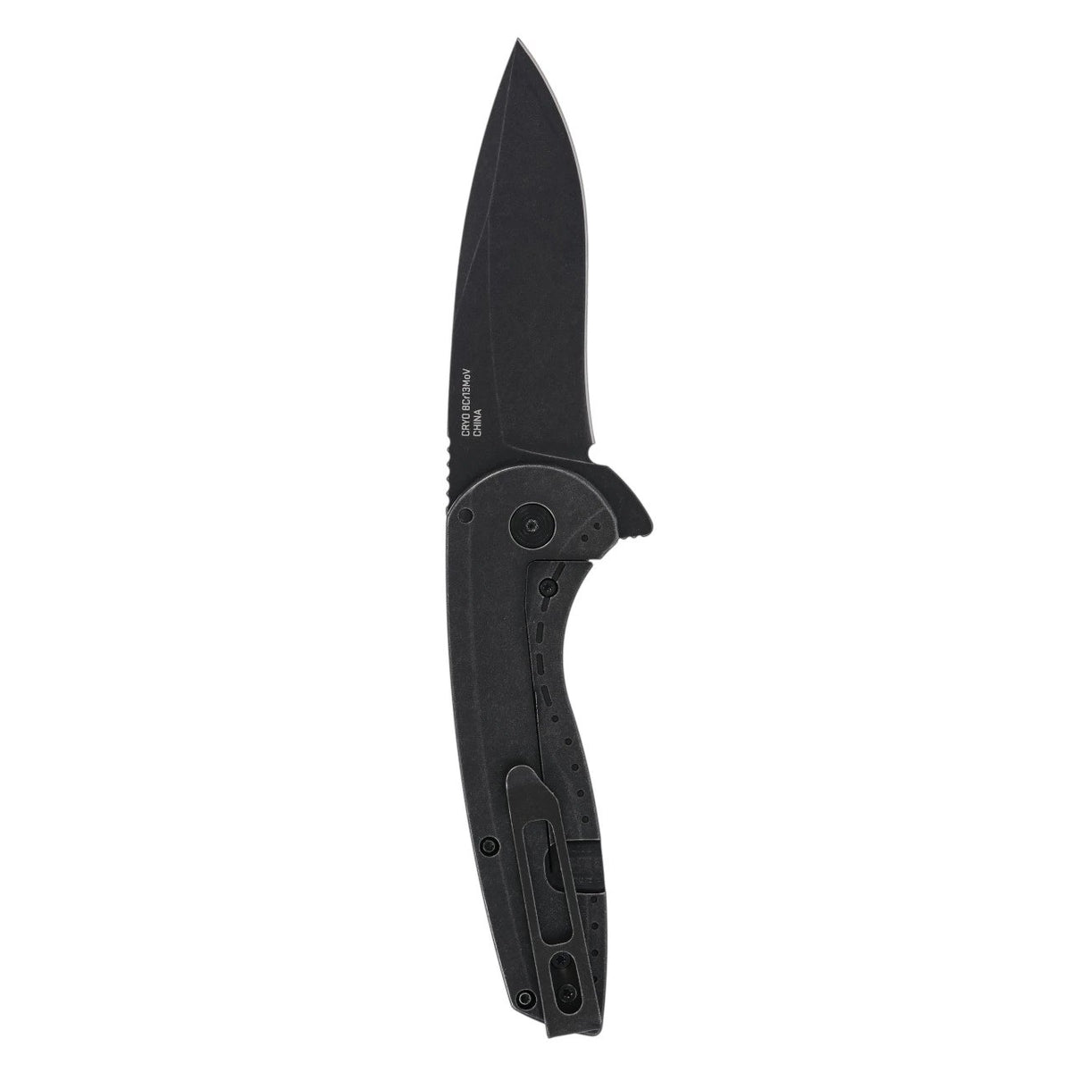 SOG Knives - Aegis FLK 2.0 Black Drop Point Folding Knife