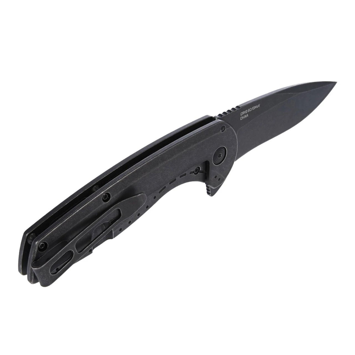 SOG Knives - Aegis FLK 2.0 Black Drop Point Folding Knife