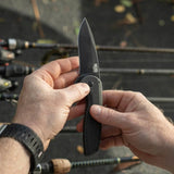 SOG Knives - Aegis FLK 2.0 Black Drop Point Folding Knife