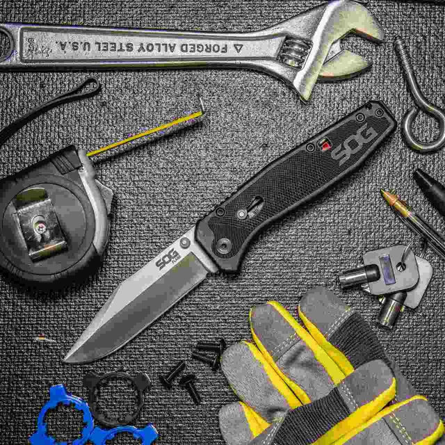 SOG Knives & Tools - Flare Folding Knife with SAT
