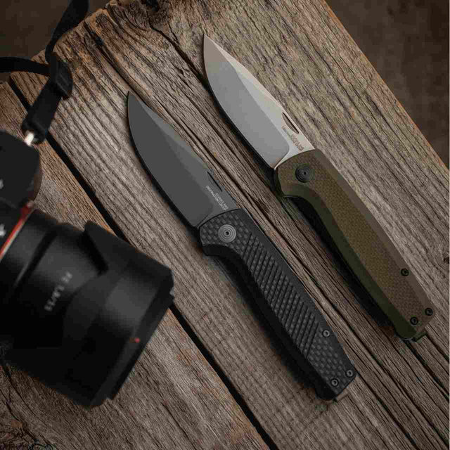 SOG Knives - Terminus SJ Folding Knife - OD Green