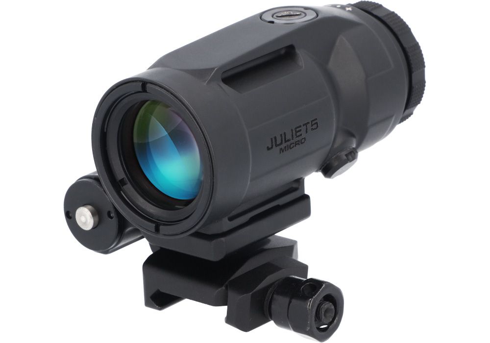 Sig Sauer - JULIET5-MICRO 5x Magnifier, Flip-to-Side, IPX-7
