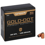 Speer Ammunition - Gold Dot Short Barrel Bullet, .357, 135 Grain