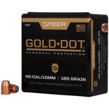 Speer Ammunition - Gold Dot .400 165 Grain Bullet