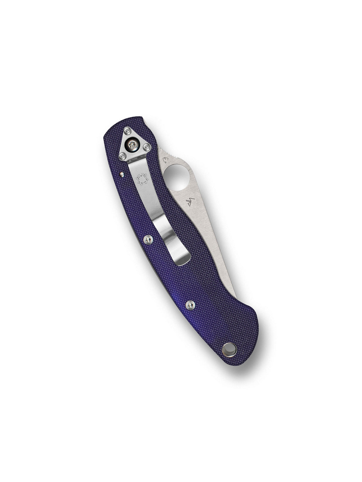 Spyderco - Military Model CPM S110V Folding Knife G-10 Blue