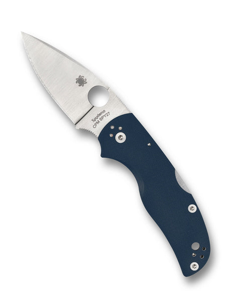 Spyderco - Native 5 Folding Knife CPM SPY27 G-10 Cobalt Blue