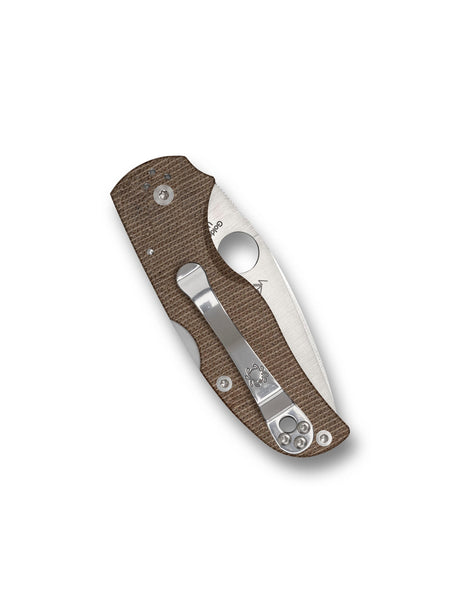 Spyderco Native® 5 - CPM® Cru-Wear® - Brown Canvas Micarta®