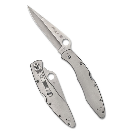 Spyderco - Police Model Folding Knife with CombinationEdge