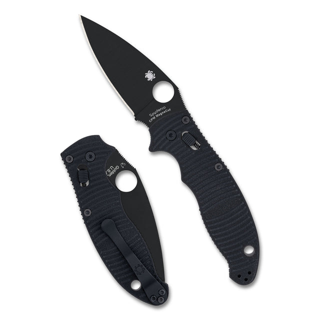Spyderco - Manix 2 Salt Folding Knife, DLC Coated