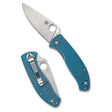 Spyderco - Tenacious R.I.L. Blue Titanium Folding Knife