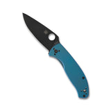 Spyderco - Tenacious R.I.L. Blue Titanium Folding Knife