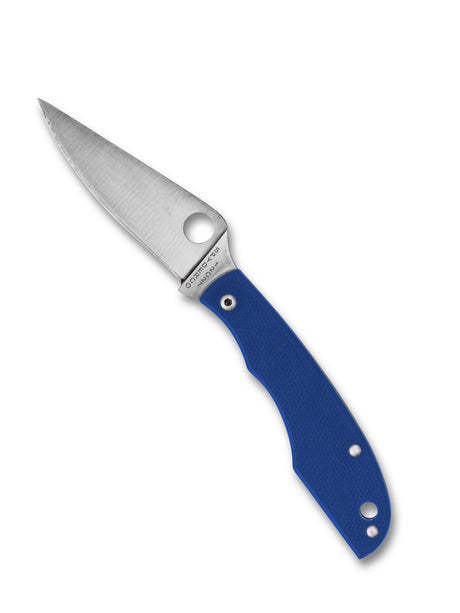 Spyderco - Grasshopper G-10 Pocket Knife Blue Handle