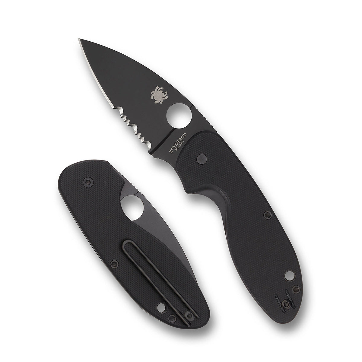 Spyderco - Efficient Folding Knife with G-10 Scales