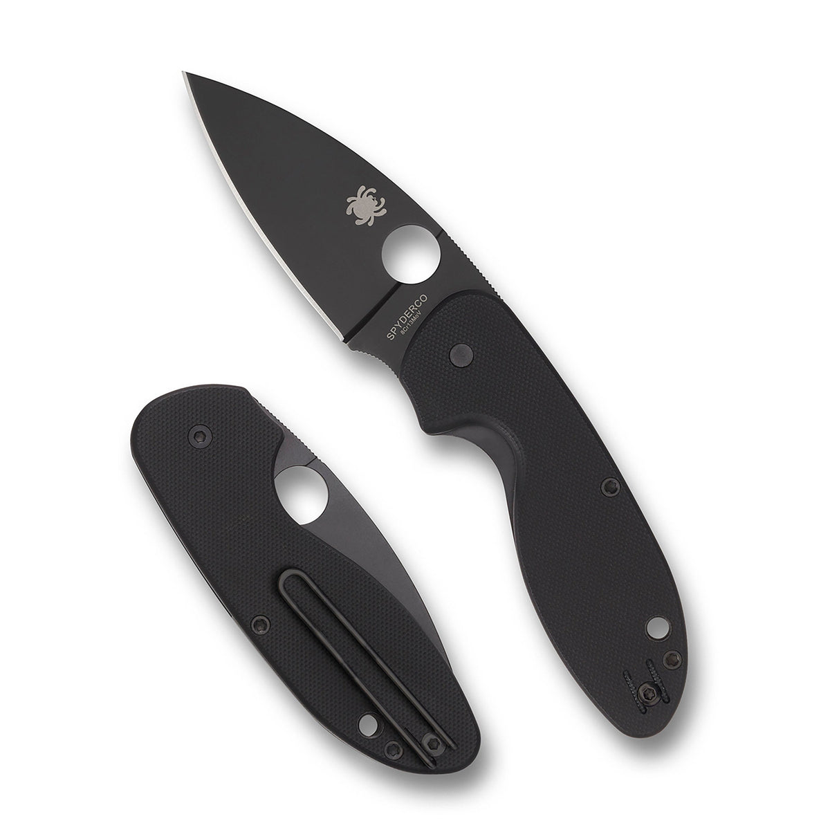 Spyderco - Efficient Folding Knife with G-10 Scales
