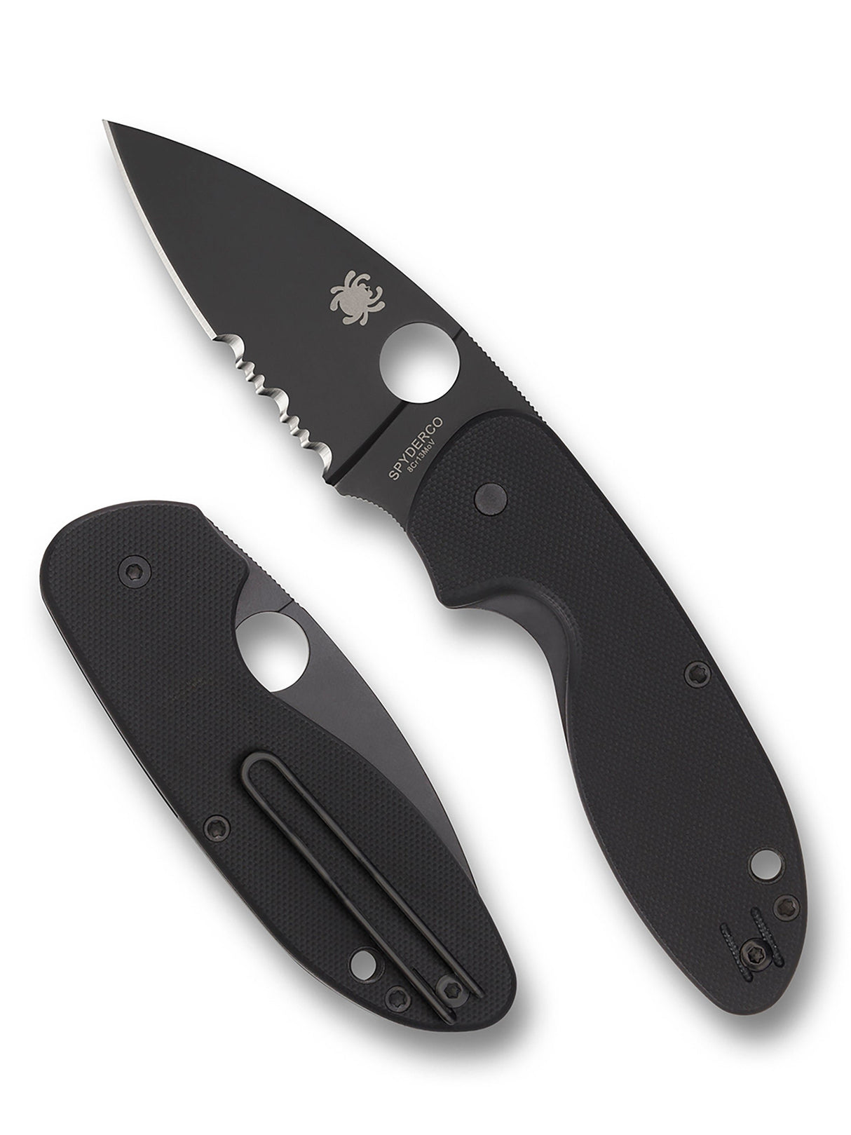 Spyderco - Efficient Folding Knife - G-10 Handle, 8Cr13MoV Steel