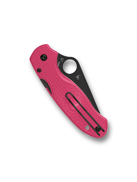 Spyderco - Para 3 Lightweight Pink Folding Knife