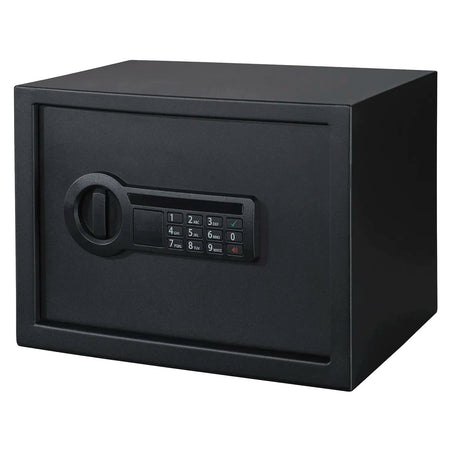Stack-On - Personal Safe with Electronic Lock - Black