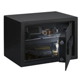 Stack-On - Personal Safe with Electronic Lock - Black — view 2
