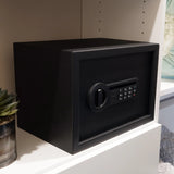 Stack-On - Personal Safe with Electronic Lock - Black — view 6