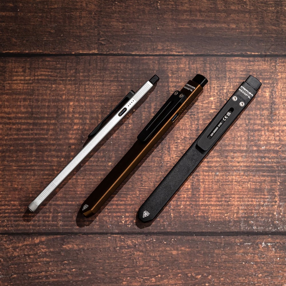 Streamlight – Wedge SL Ultra-Thin Rechargeable EDC Flashlight